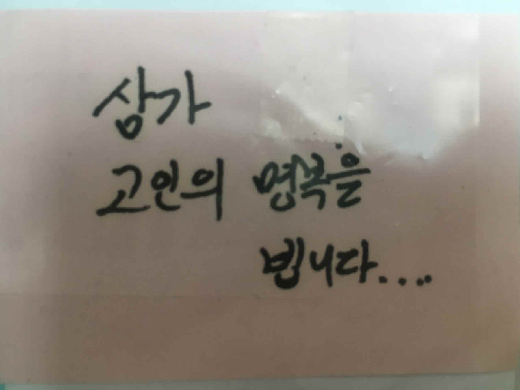 강남역 추모메세지 서울시민청 #354