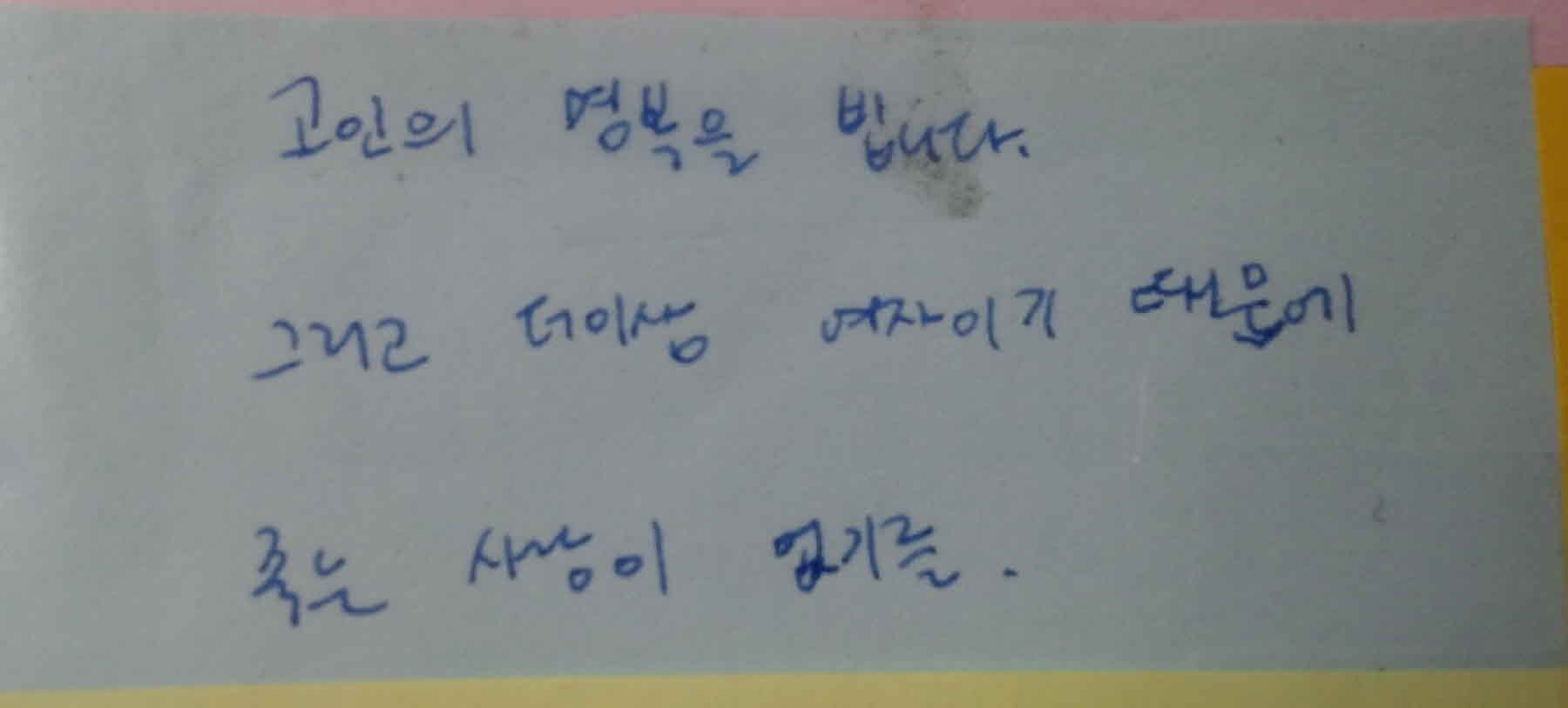 강남역 추모메세지 서울시민청 #480