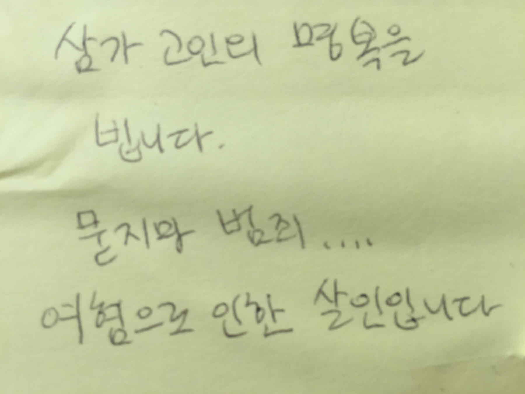 강남역 추모메세지 서울시민청 #15