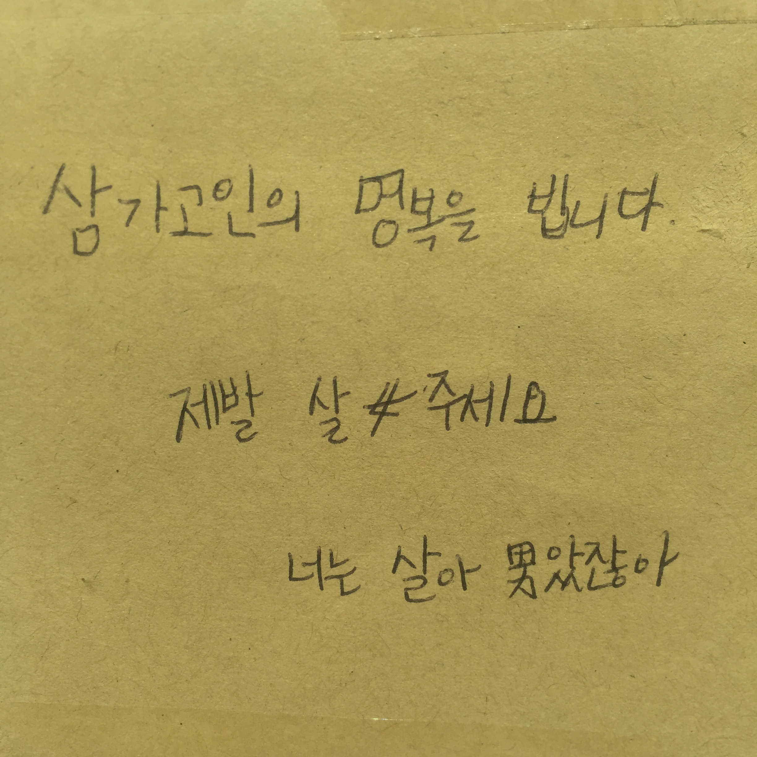 강남역 추모메세지 부산지역 #82