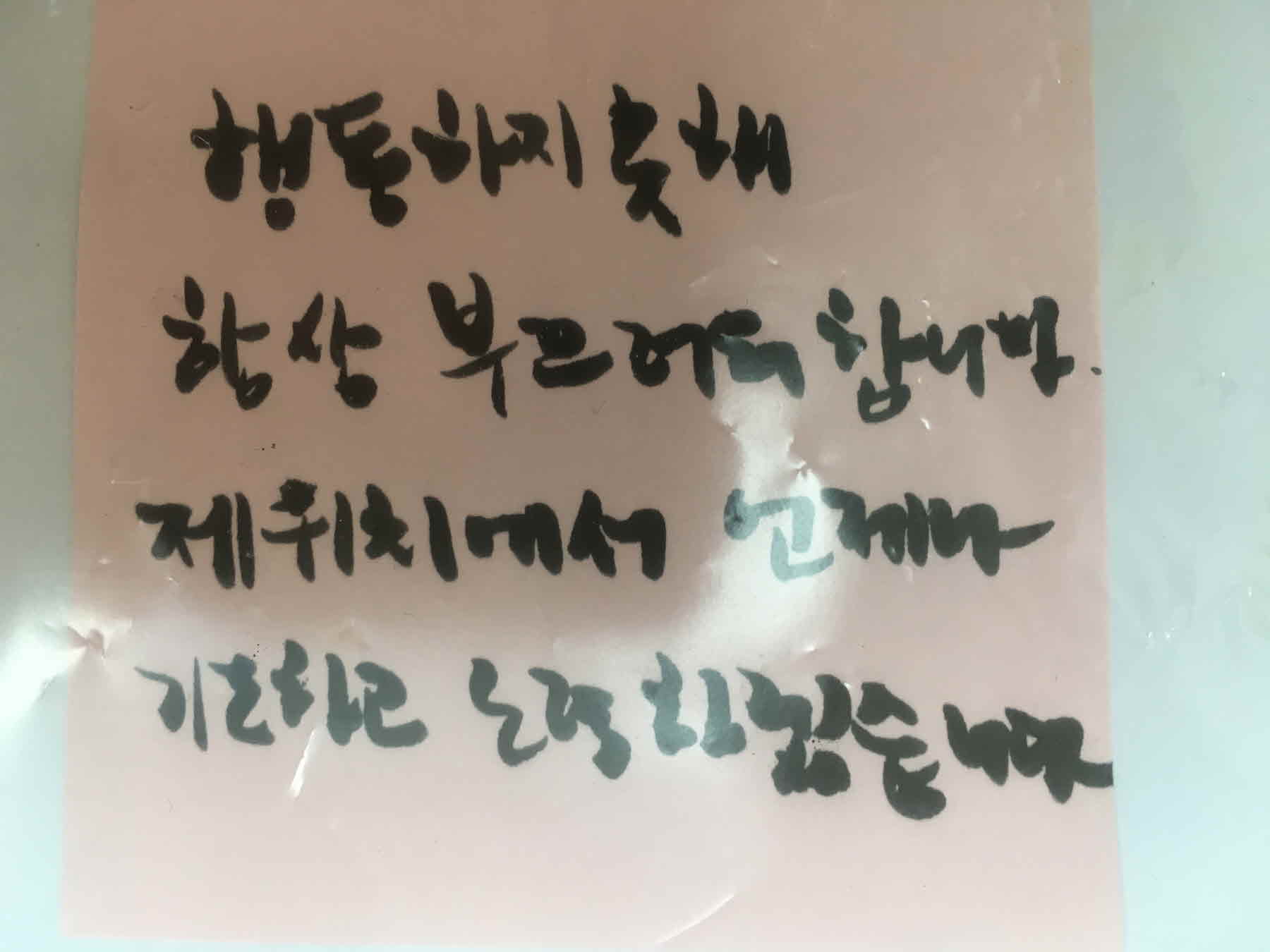강남역 추모메세지 서울시민청 #431