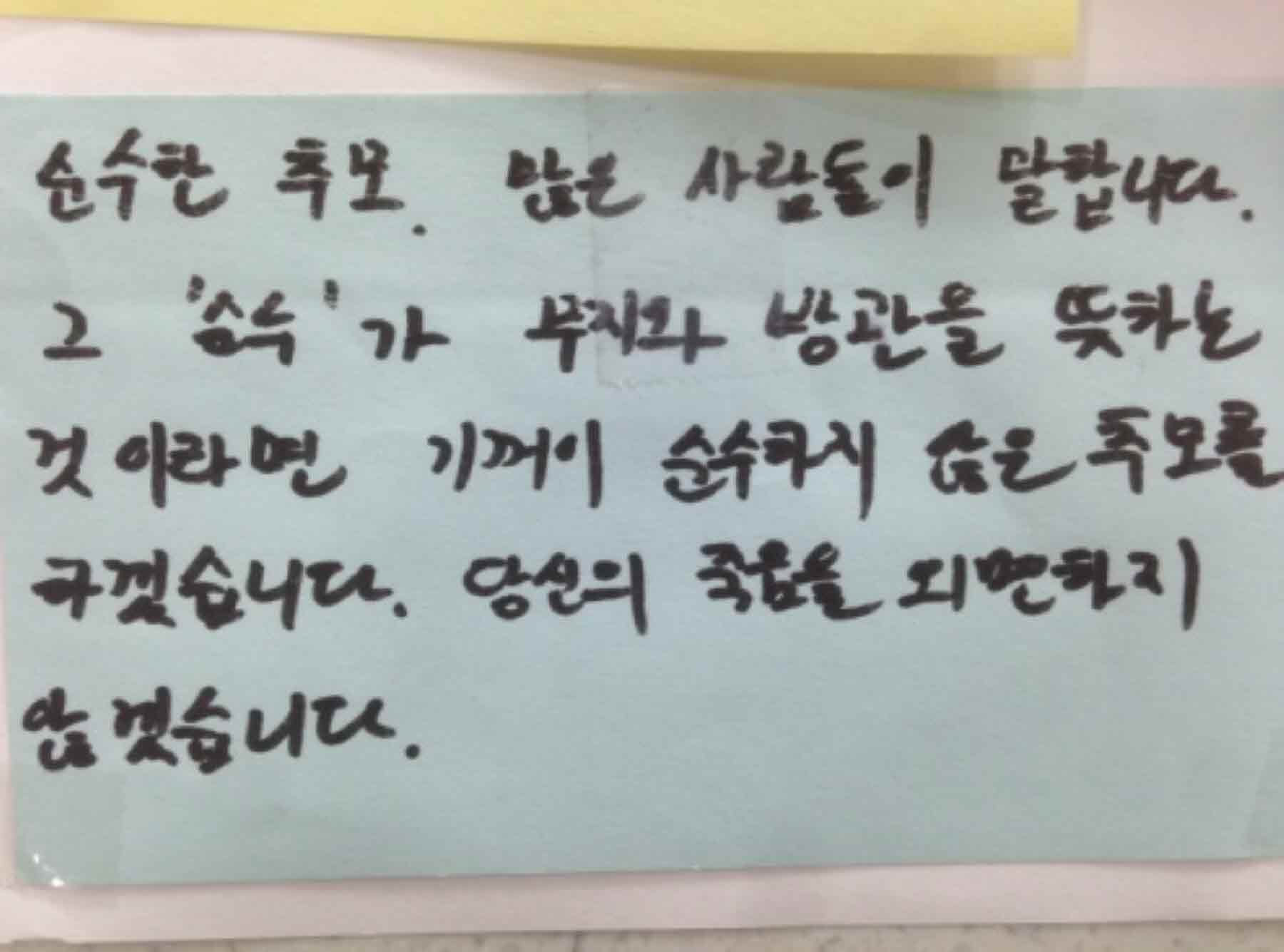 강남역 추모메세지 강남역 #238