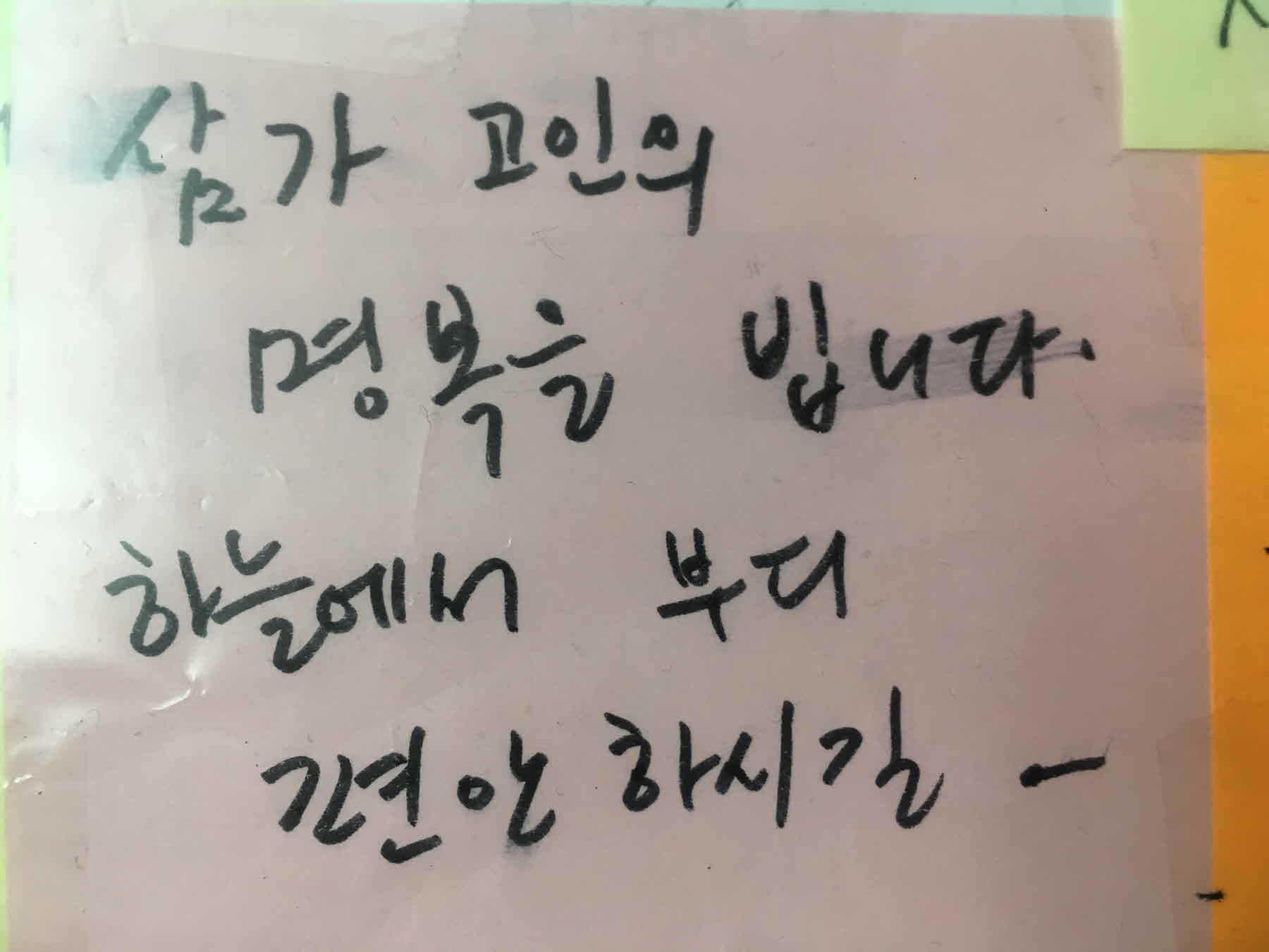 강남역 추모메세지 서울시민청 #432