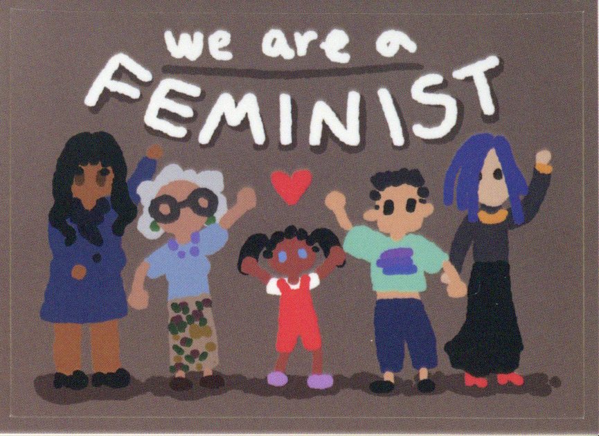 we are a FEMINIST 스티커