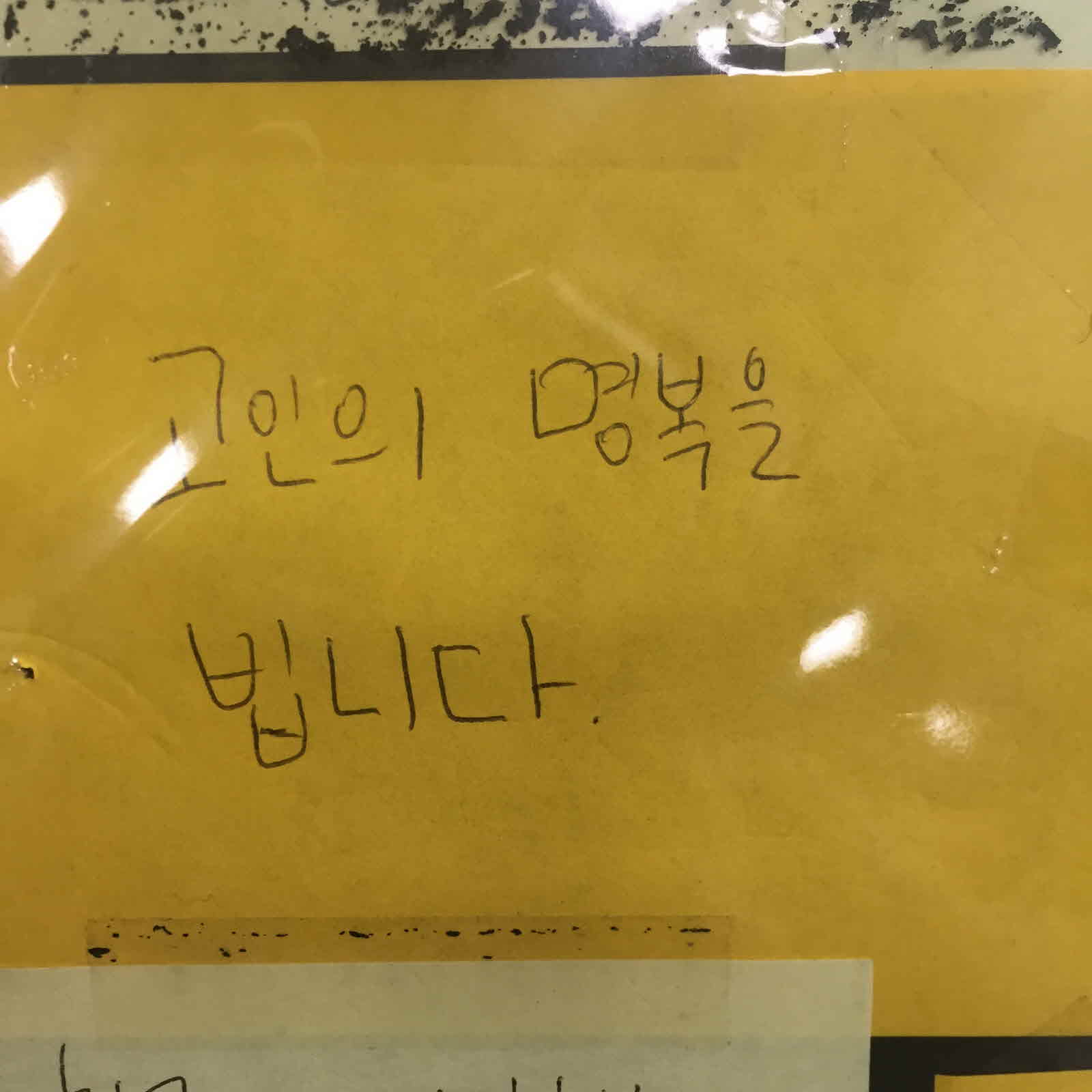 강남역 추모메세지 대전지역 #28