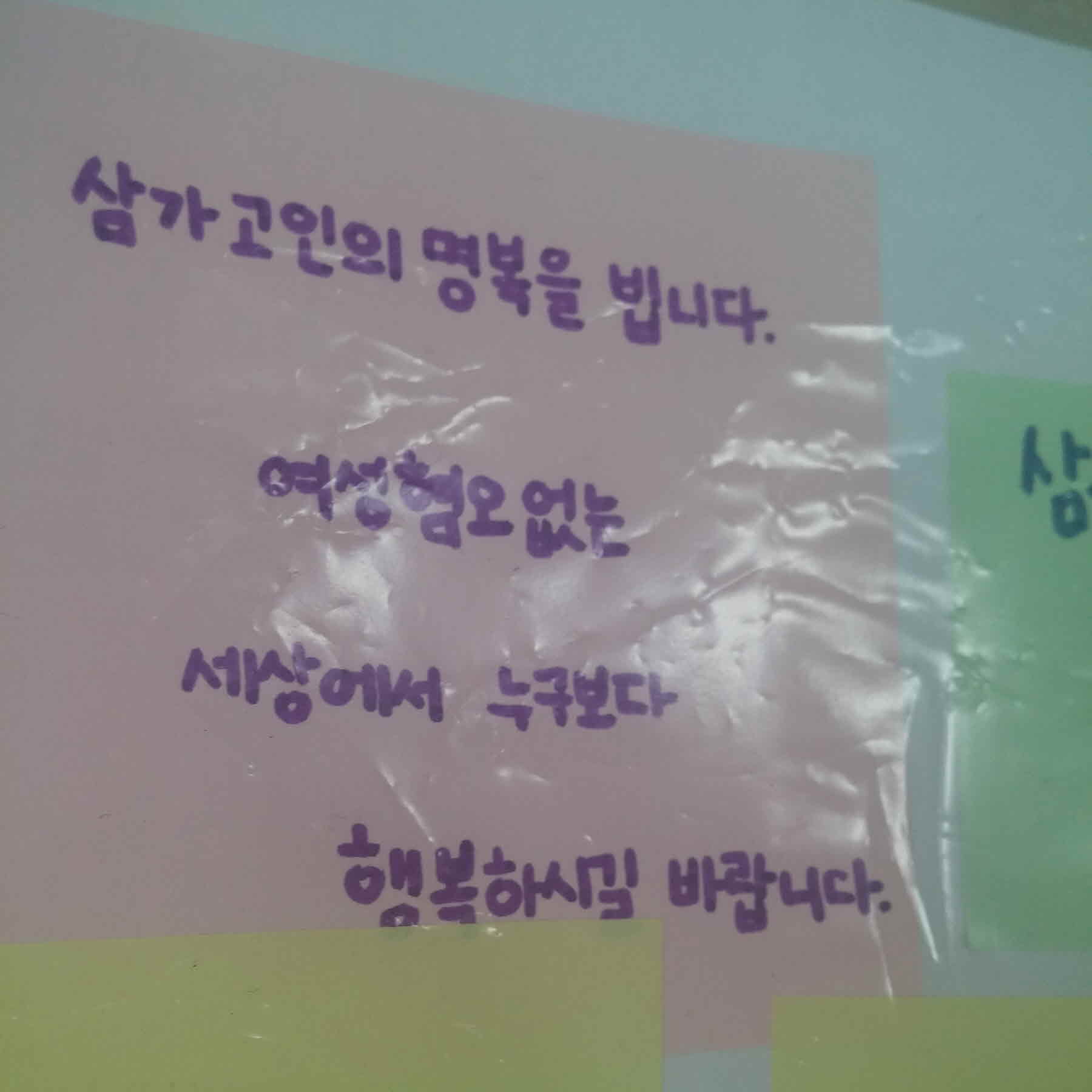 강남역 추모메세지 서울시민청 #554
