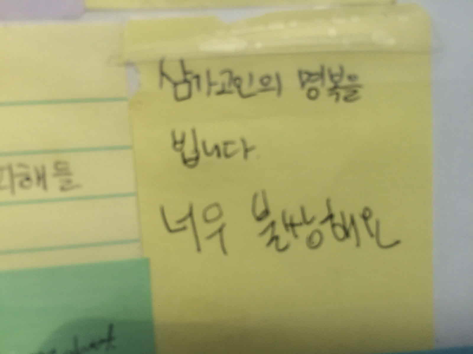 강남역 추모메시지 전주지역 #24