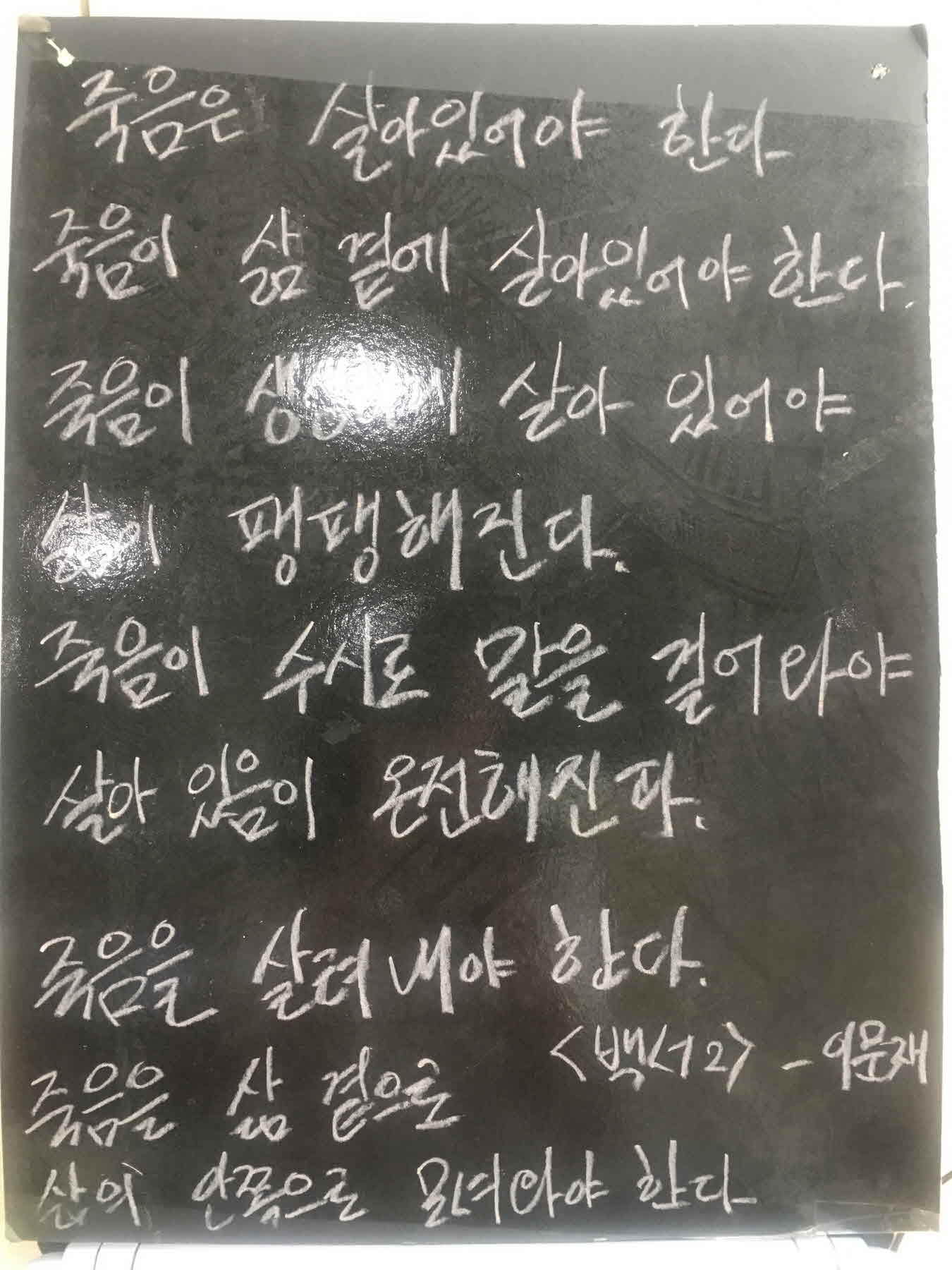 강남역 추모메세지 서울시민청 #49