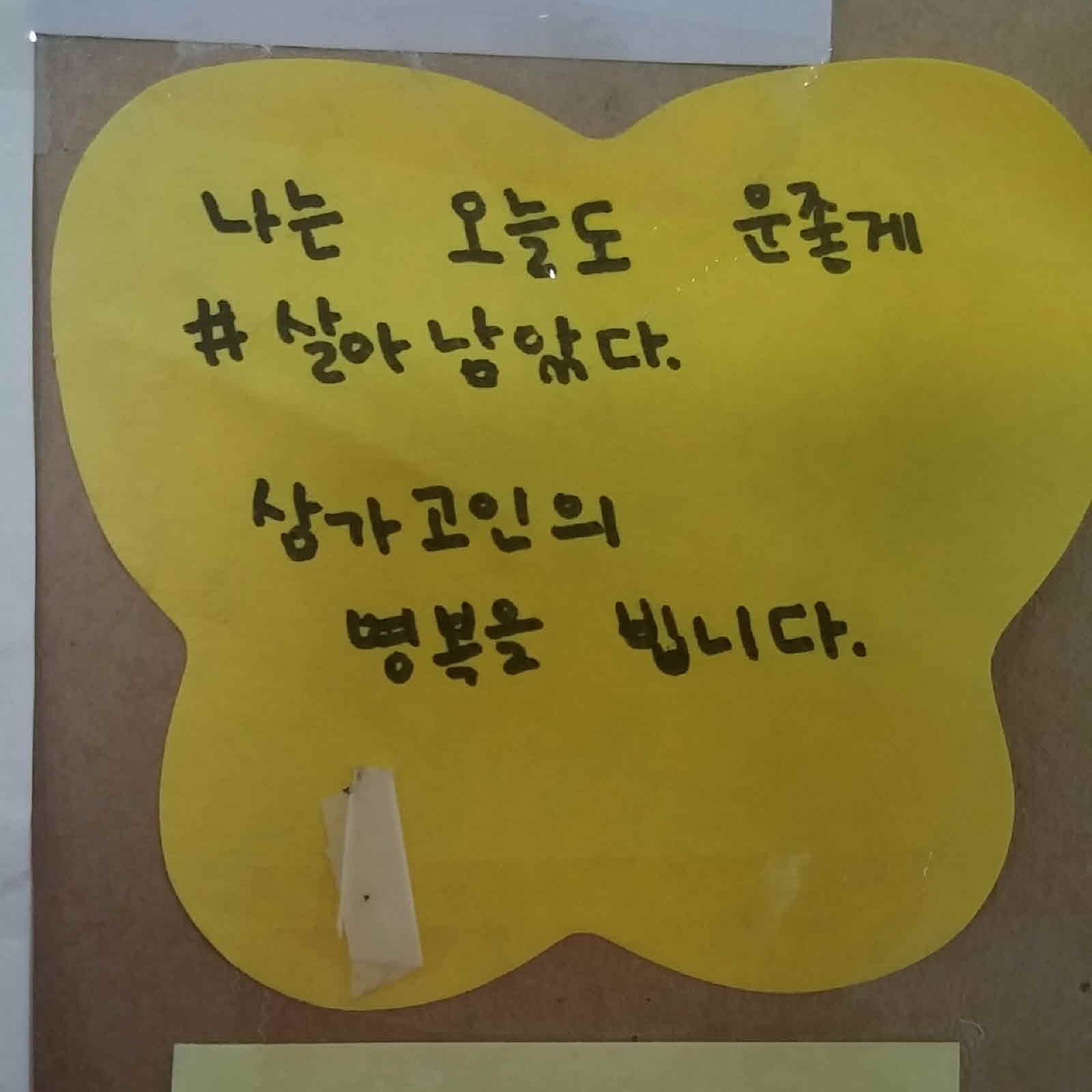 강남역 추모메세지 대구지역 #22