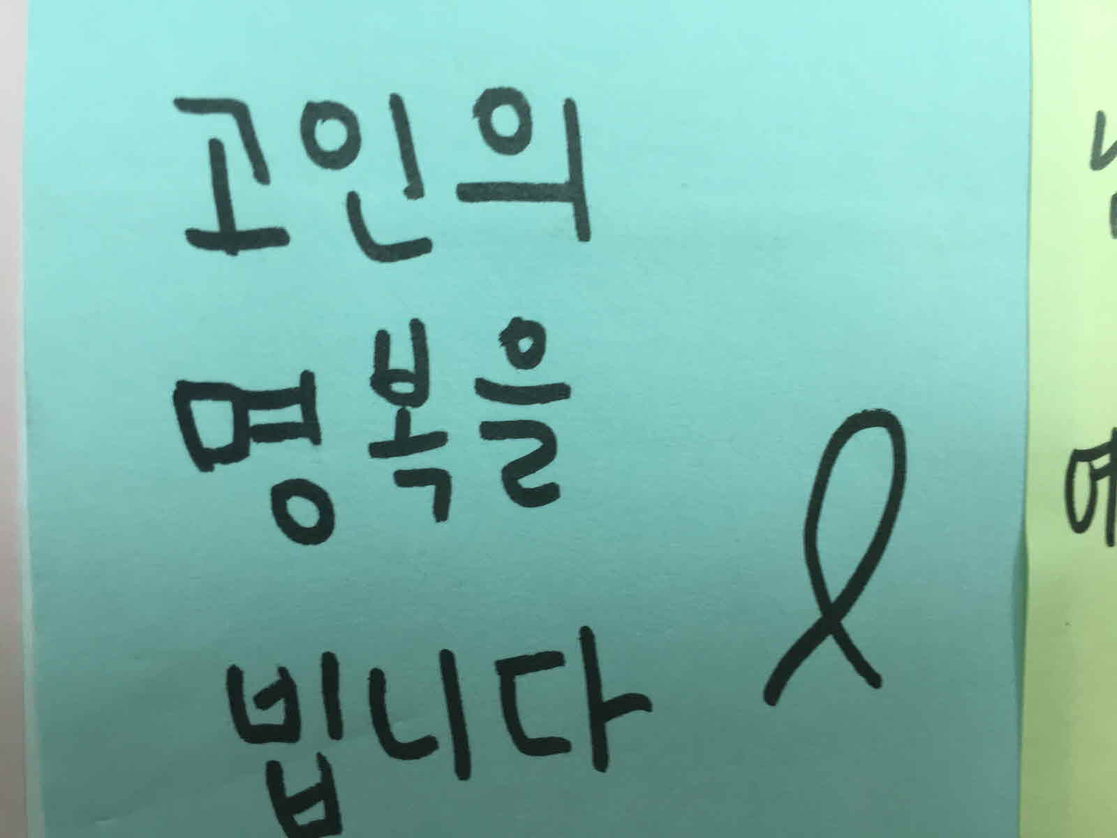 강남역 추모메세지 대구지역 #32