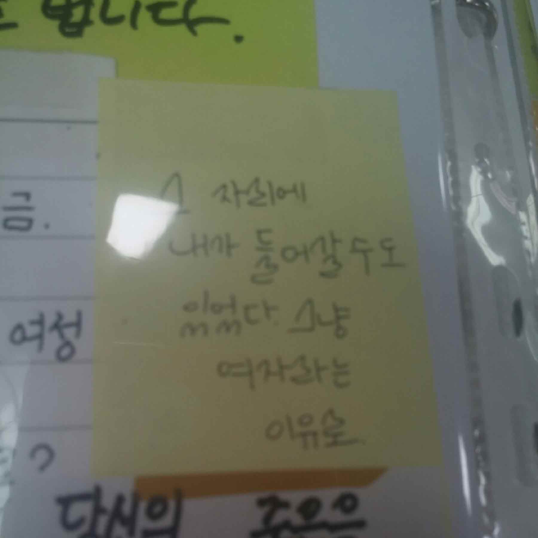 강남역 추모메세지 서울시민청 #546