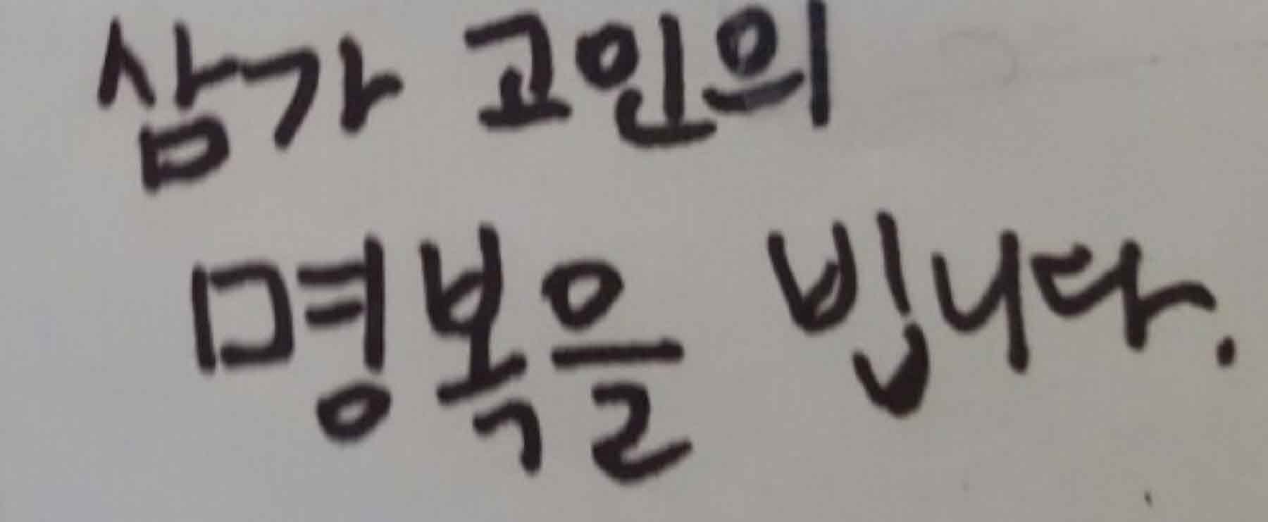 강남역 추모메세지 서울시민청 #219