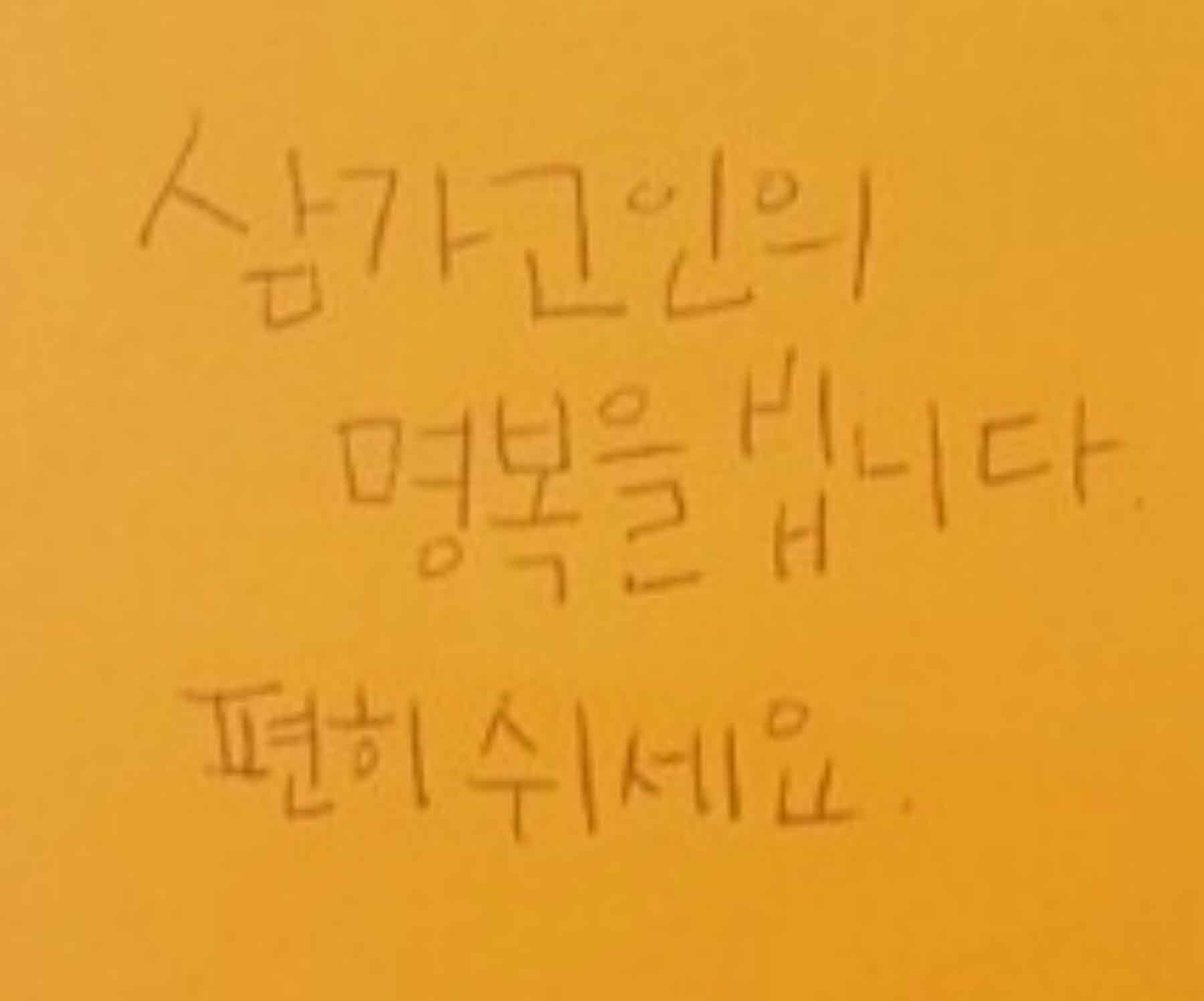 강남역 추모메세지 서울시민청 #252